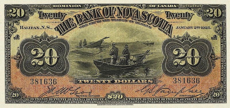 Canada, Bank of Nova Scotia, 5 - 100 Dollars, 1877 - 1929, P.S622 - P.S639, Complete Set REPLICA My Store