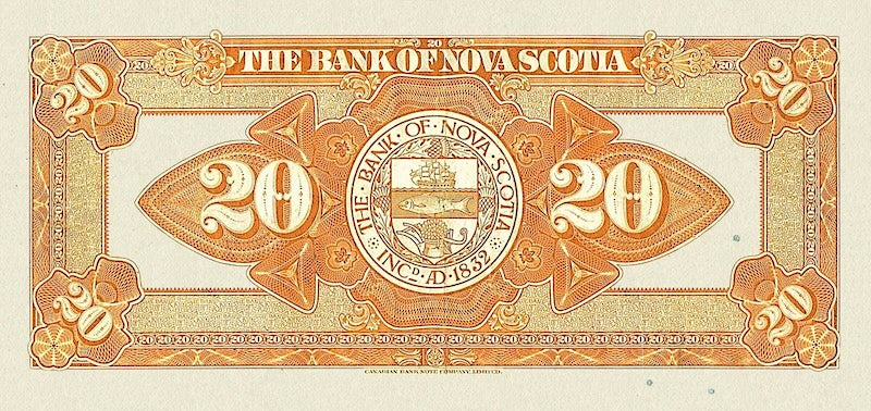 Canada, Bank of Nova Scotia, 5 - 100 Dollars, 1877 - 1929, P.S622 - P.S639, Complete Set REPLICA My Store