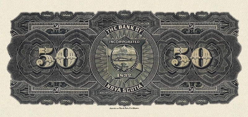 Canada, Bank of Nova Scotia, 5 - 100 Dollars, 1877 - 1929, P.S622 - P.S639, Complete Set REPLICA My Store
