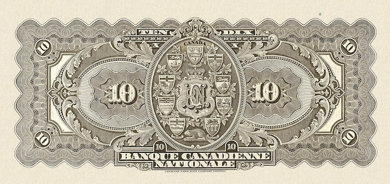 Canada, Banque Canadienne Nationale, 5 - 100 Dollars, 1925, Complete Set REPLICA My Store