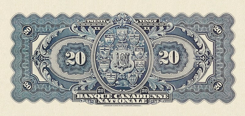 Canada, Banque Canadienne Nationale, 5 - 100 Dollars, 1925, Complete Set REPLICA My Store