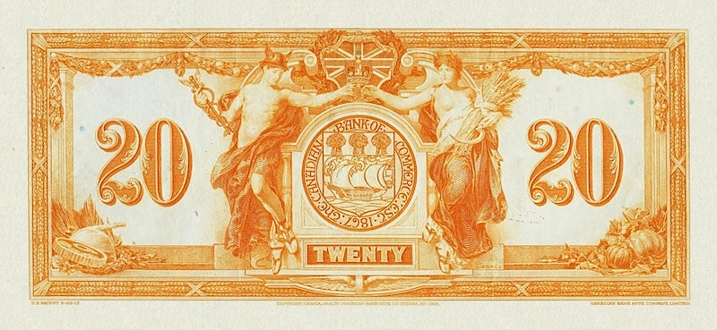 Dominion of Canada, Canadian Bank of Commerce, 5 - 100 Dollars, 1917, Complete Set REPLICA My Store